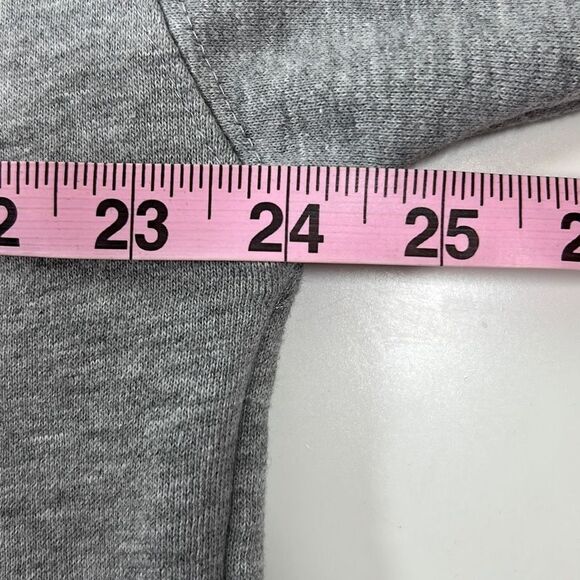 Jansport Men's Arapahoe Community College Fleece Hoodie Jacket Grey Size Large - Picture 8 of 9